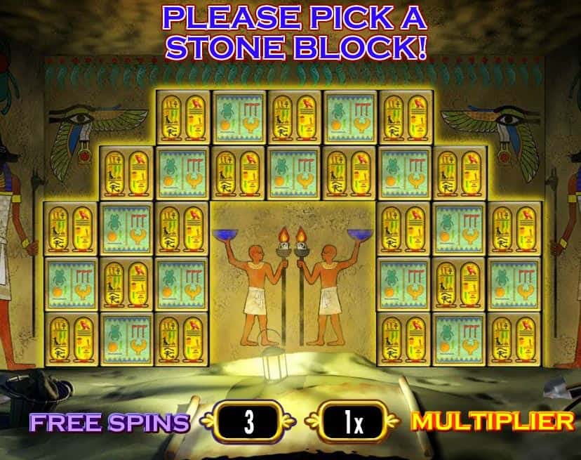 bonus spins and Free Spins on Pharaohs Fortune
