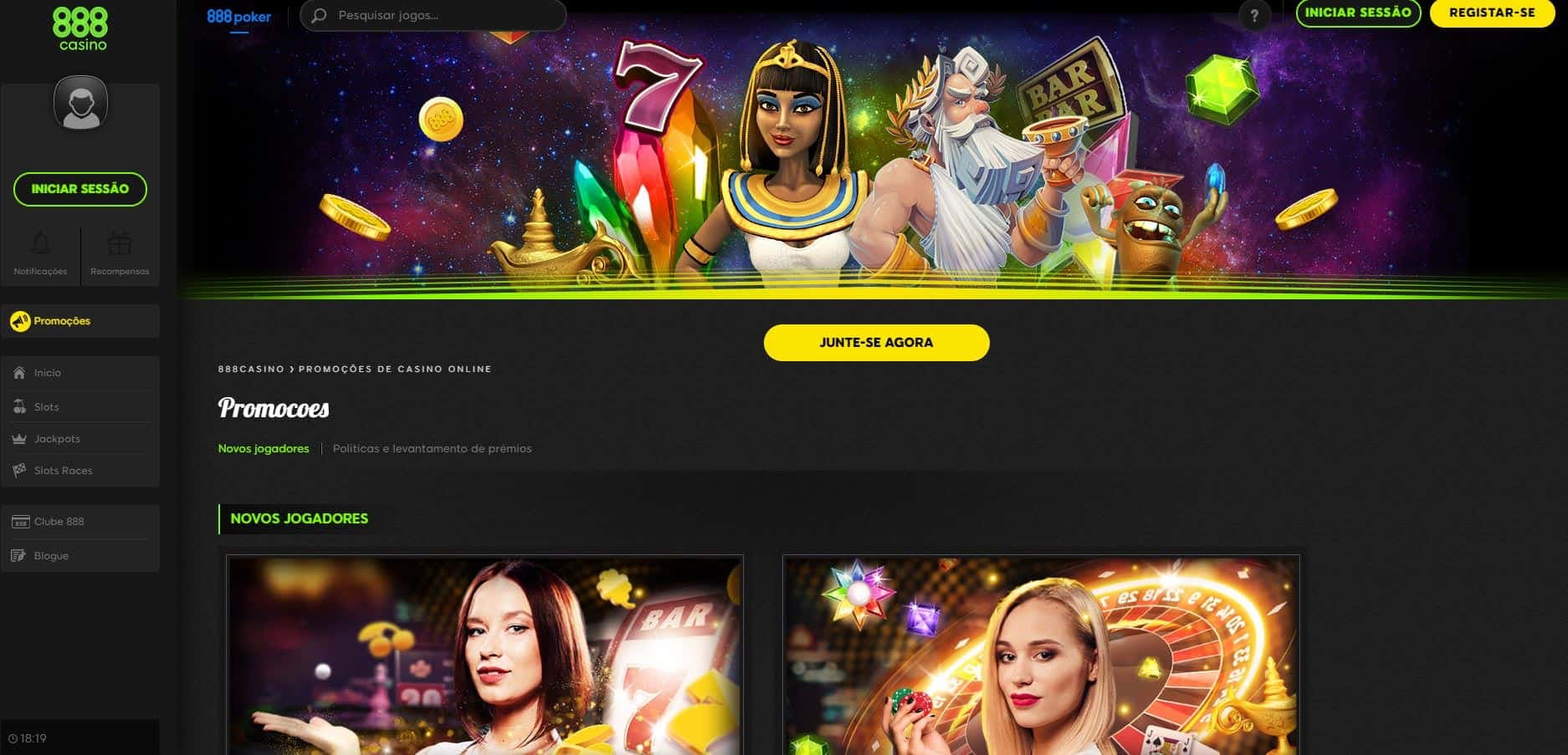 888 Casino offers its players various bonuses and promotions