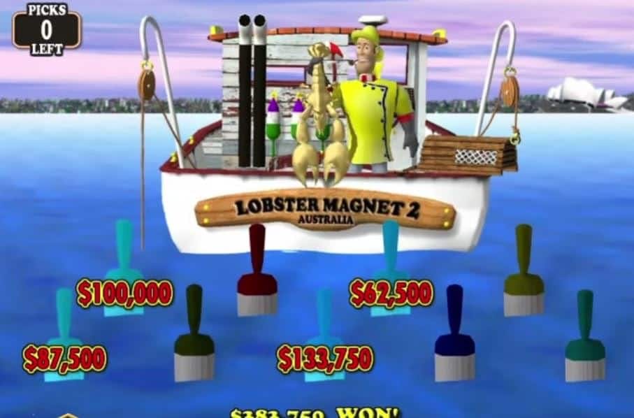 bonus rounds and Free Spins on Lucky Larrys Lobstermania