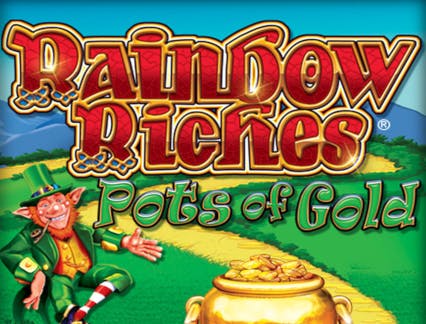 Rainbow Riches Pots of Gold logo